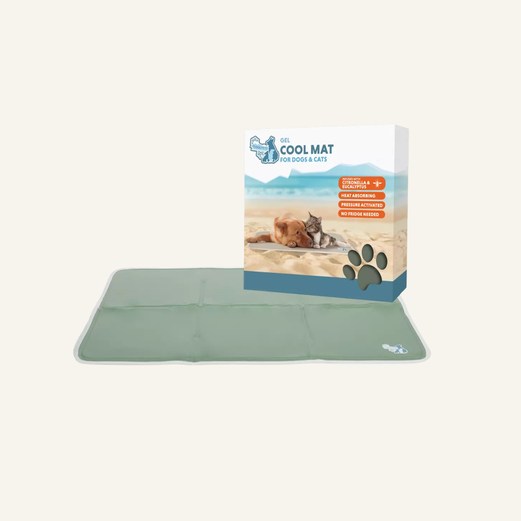 Coolpets Gel Cooling Mat Olijfgroen – Houd je hond koel tijdens warme dagen
